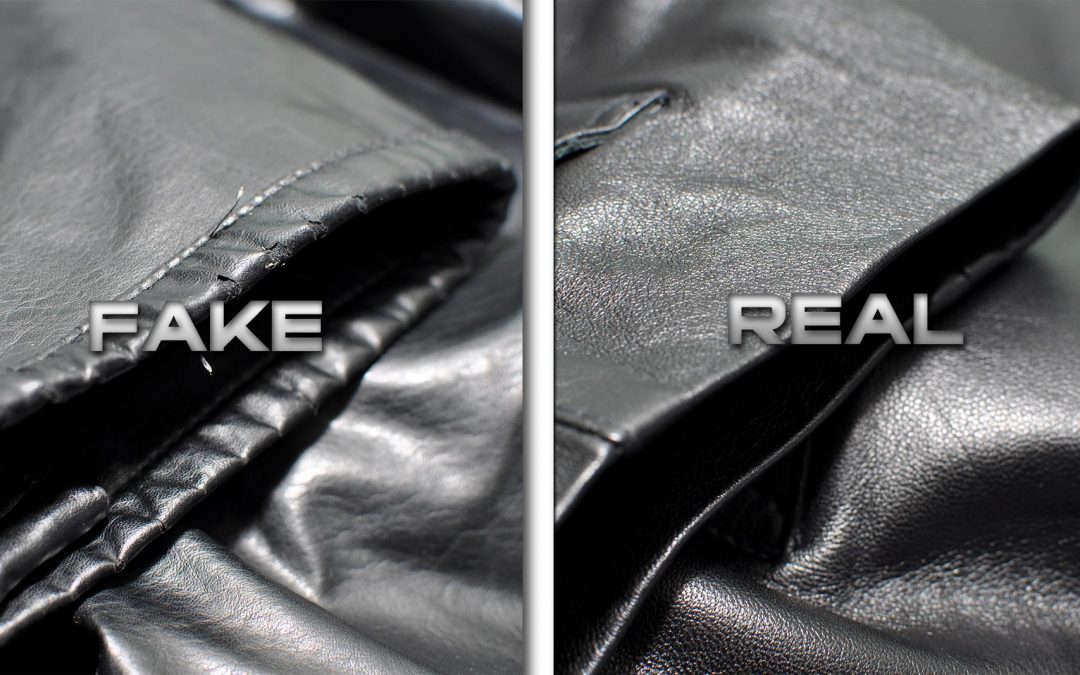 Real vs Fake Leather Jacket