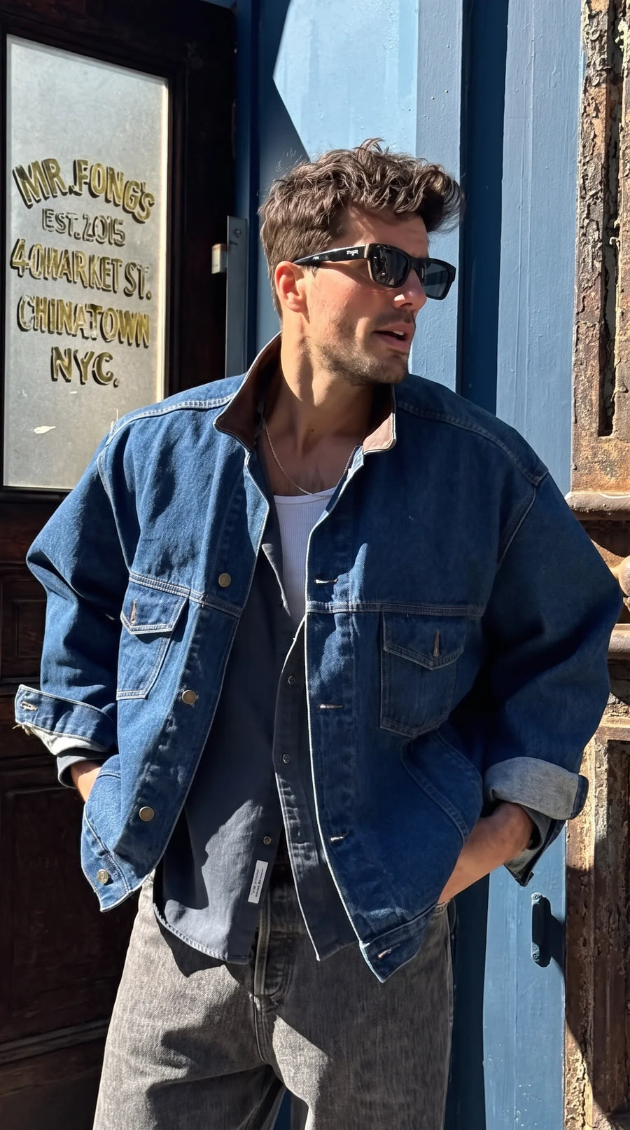 MEN DENIM JACKET'S
