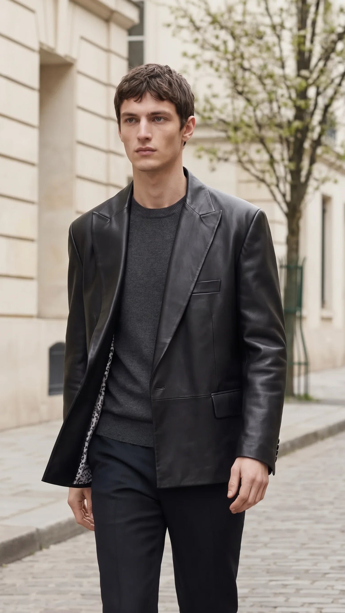 MEN LEATHER BLAZER'S