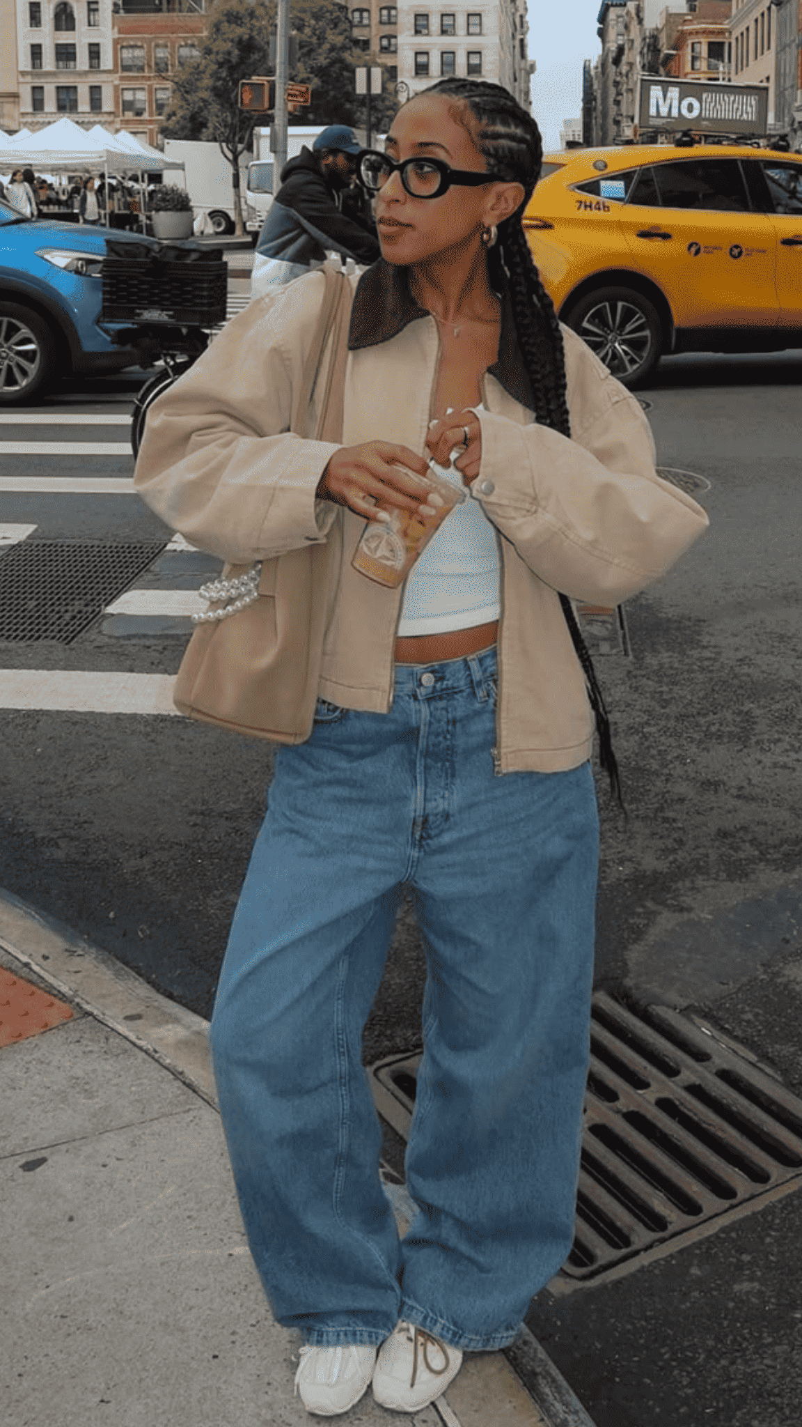 WOMEN'S TRUCKER LEATHER JACKET