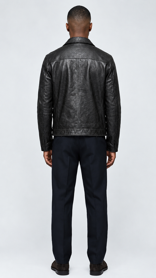 PREMIUM BLACK LEATHER JACKET