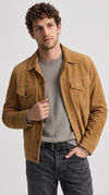 TAN SUEDE JACKET