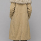 LIGHT YELLOW COTTON LONG OVER-COAT