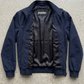DARK NAVY BLUE COTTON JACKET
