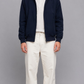 DARK NAVY BLUE COTTON JACKET