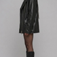 DARKEST BLACK AVIATOR LEATHER BAGGY OVERSIZED JACKET