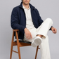DARK NAVY BLUE COTTON JACKET