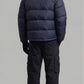 DARK NAVY BLUE PUFFER JACKET
