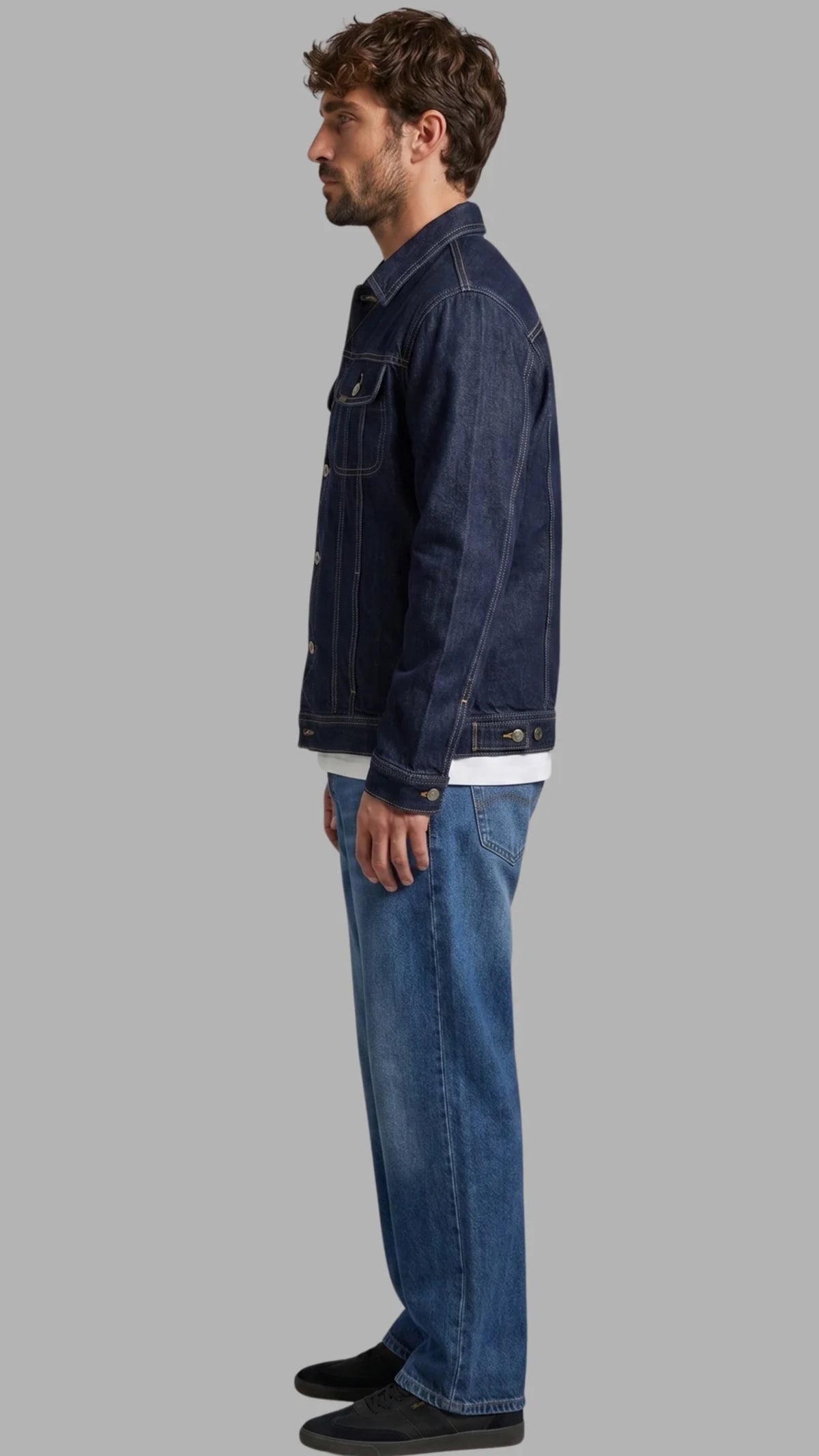 DARK INDIGO DENIM DENIM JACKET
