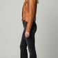 LIGHT BROWN LEATHER BIKER JACKET