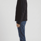 Heavy-duty and cozy cocoa brown suede jacket with full inner shearling insulation, perfect for extreme cold weather.