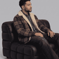 Heavy-duty plaid flannel shirt jacket with warm shearling design, perfect for casual everyday wear in cold weather.